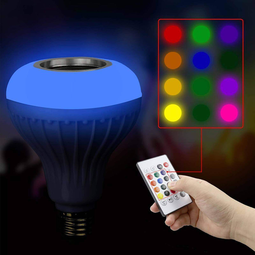 RGBW Bluetooth Speaker Music Bulb