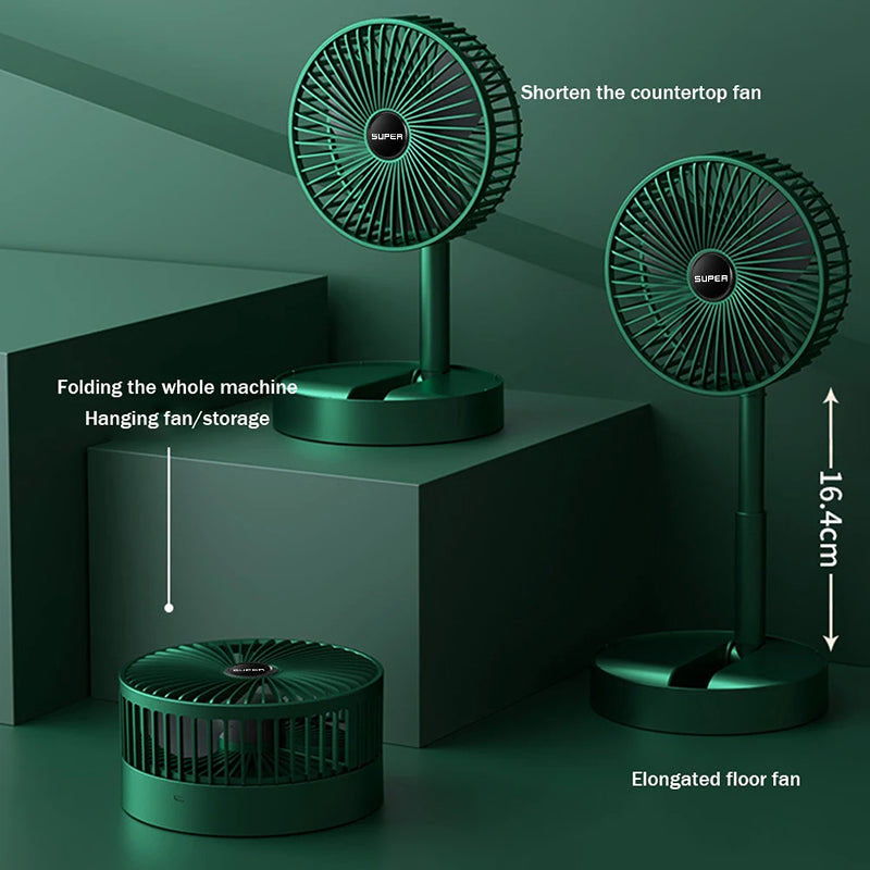 Telescopic Folding Fans